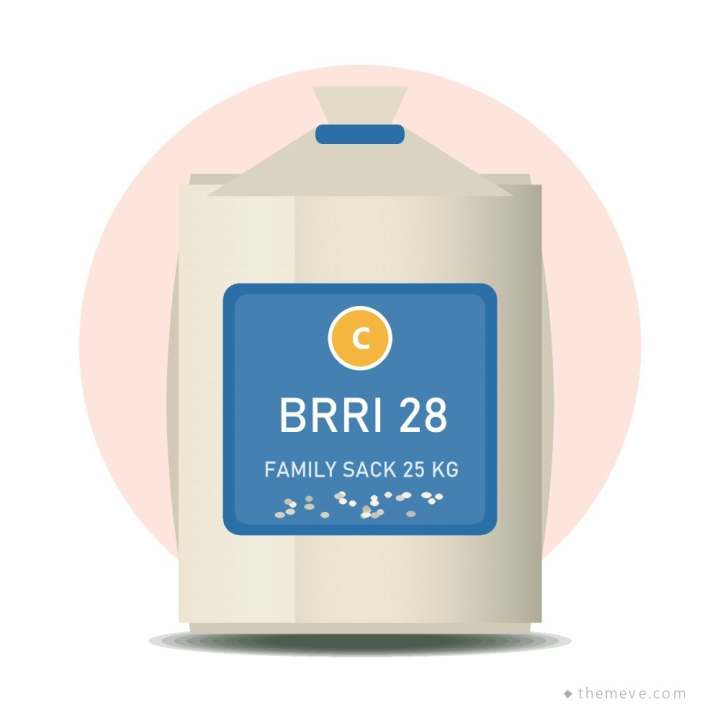 BRRI-28 Rice — Family Sack