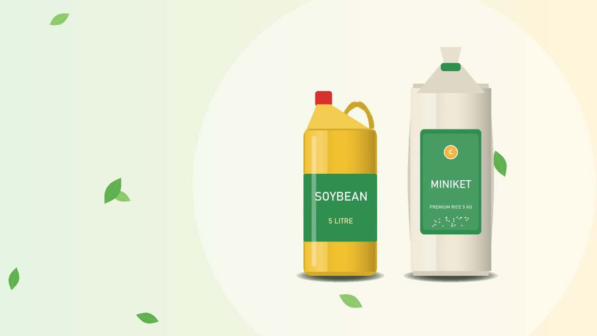 A Simple Monthly Bazar List for Four